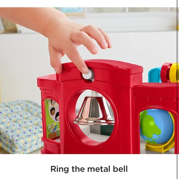 Fisher-Price Little People Toddler Toy Friendly School Musical Playset Pretend - Picture 2 of 10